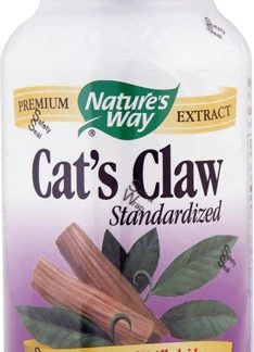 Nature's Way Cats Claw Standardized -- 60 Capsules