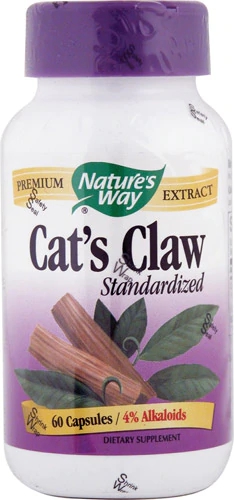 Nature's Way Cats Claw Standardized -- 60 Capsules