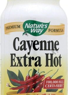 Nature's Way Cayenne Extra Hot -- 100 Capsules