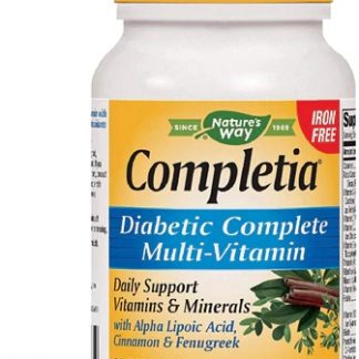 Nature's Way Completia® Diabetes Multivitamin Iron Free -- 60 Tablets