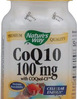 Nature's Way CoQ10 with Vitamins A & E -- 100 mg - 30 Softgels