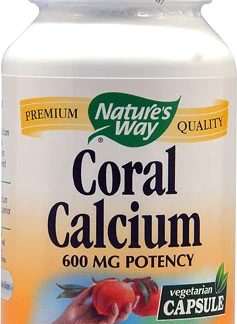 Nature's Way Coral Calcium -- 600 mg - 90 Vegetarian Capsules