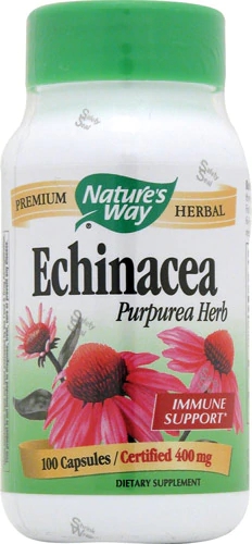 Nature's Way Echinacea Purpurea Herb -- 100 Capsules