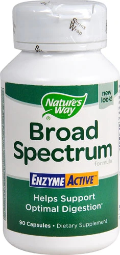Nature's Way Food Enzymes -- 90 Capsules