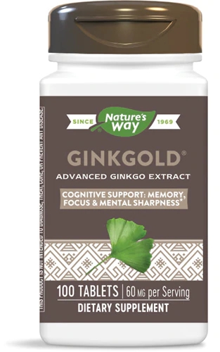 Nature's Way Ginkgold® -- 100 Tablets