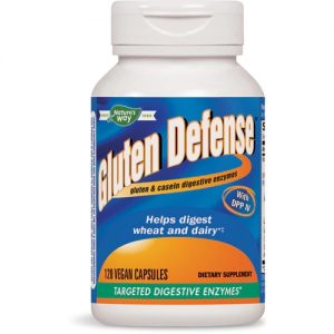 Nature's Way Gluten Defense -- 120 Vegan Capsules