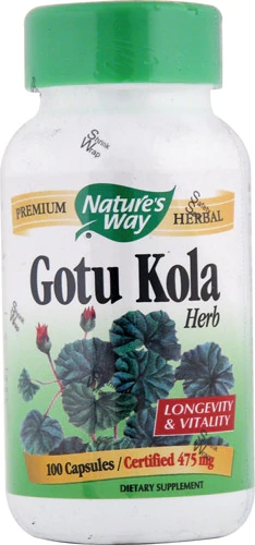 Nature's Way Gotu Kola Herb -- 100 Capsules