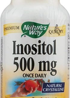 Nature's Way Inositol -- 500 mg - 100 Capsules