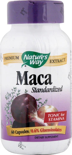 Nature's Way Maca Standardized -- 60 Capsules