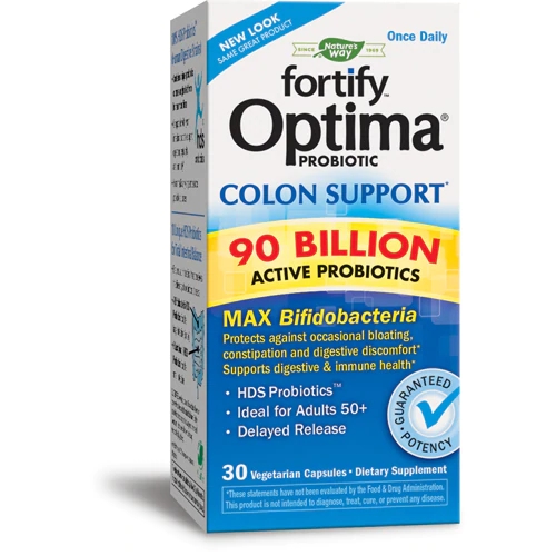 Nature's Way Primadophilus® Optima Colon Support -- 90 billion CFU - 30 Capsules