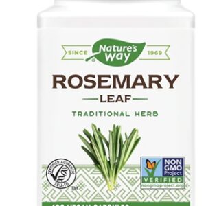 Nature's Way Rosemary Leaf -- 700 mg - 100 Vegan Capsules