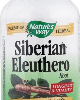 Nature's Way Siberian Eleuthero Root -- 180 Capsules