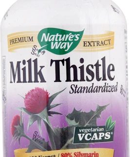 Nature's Way Standardized Milk Thistle -- 120 Veg Capsules