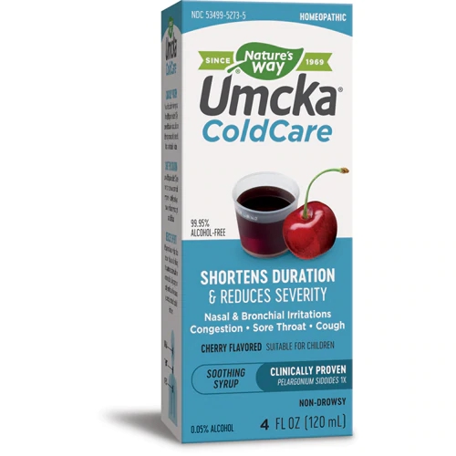 Nature's Way Umcka ColdCare Syrup Cherry -- 4 fl oz