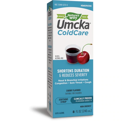 Nature's Way Umcka® ColdCare Syrup Cherry -- 8 fl oz