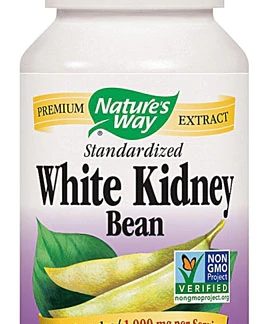 Nature's Way White Kidney Bean Standardized -- 1000 mg - 60 Veg Capsules