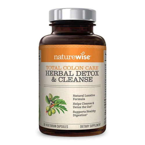 Naturewise Total Colon Care® Herbal Cleanse -- 60 Vegetarian Capsules