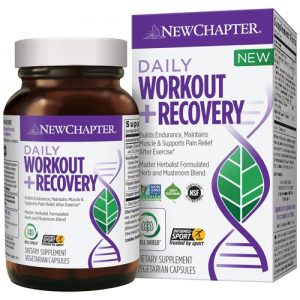 New Chapter Daily Workout plus Recovery -- 30 Vegetarian Capsules