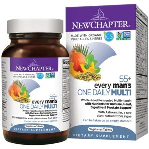 New Chapter Every Man™'s One Daily Multi 55+ -- 72 Vegetarian Tablets