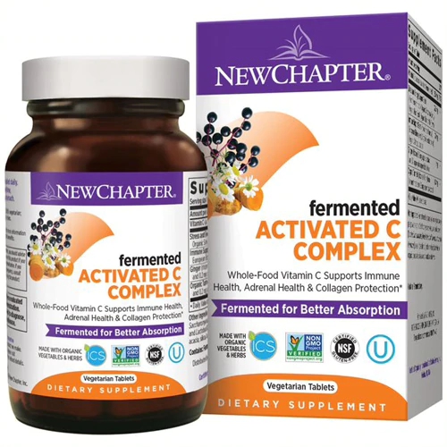 New Chapter Fermented Activated C Complex -- 60 Vegetarian Tablets