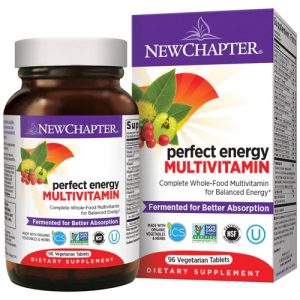 New Chapter Perfect Energy Multivitamin -- 96 Vegetarian Tablets