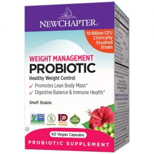 New Chapter Weight Management Probiotic -- 60 Vegan Capsules