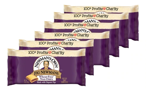 Newman's Own Fig Newmans Fruit Filled Cookies -- 10 oz Each / Pack of 6