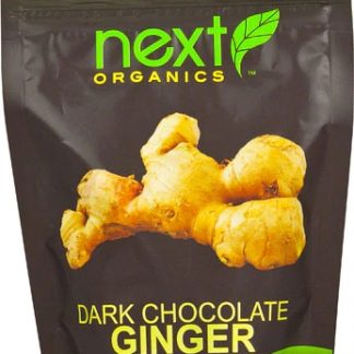 Next Organics Dark Chocolate Covered Snacks Ginger -- 4 oz