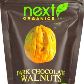 Next Organics Dark Chocolate Covered Snacks Walnuts -- 4 oz