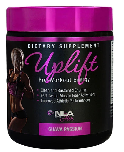 NLA For Her Uplift Pre-Workout Energy Guava Passion -- 40 Servings