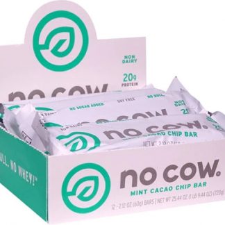 No Cow Protein Bar Mint Cacao Chip -- 12 Bars