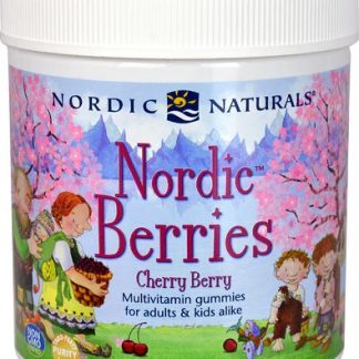 Nordic Naturals Nordic Berries™ Multivitamin Gummies for Adults & Kids Cherry Berry -- 120 Gummy