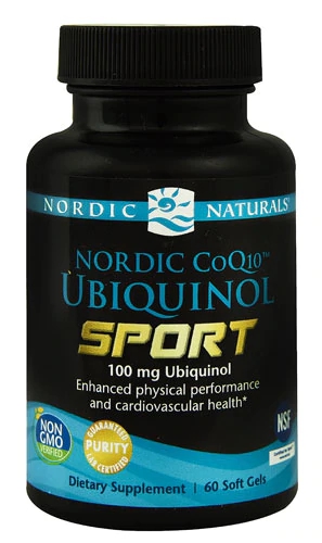 Nordic Naturals Nordic CoQ10™ Ubiquinol Sport -- 100 mg - 60 Softgels