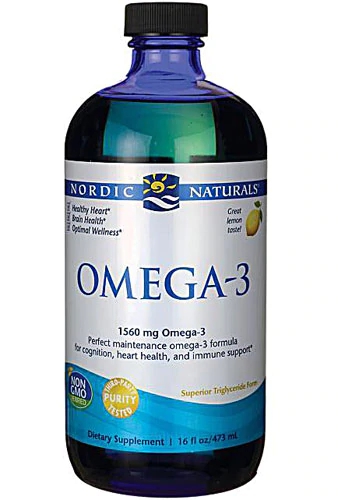 Nordic Naturals Omega-3 Lemon -- 1560 mg - 16 fl oz