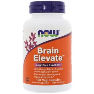 NOW Brain Elevate™ -- 120 Veg Capsules