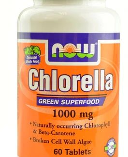 NOW Chlorella -- 1000 mg - 60 Tablets