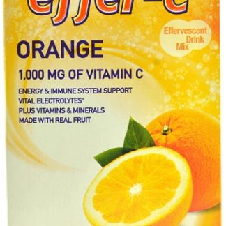 NOW Effer-C™ Effervescent Drink Mix Orange -- 1000 mg - 30 Packets