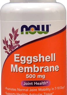 NOW Eggshell Membrane -- 500 mg - 60 Veg Capsules
