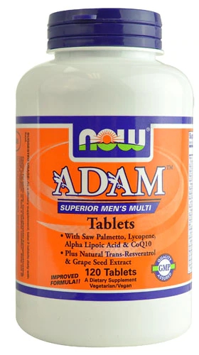 NOW Foods Adam™ Superior Men's Multi -- 120 Tablets