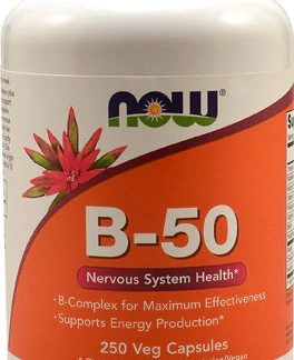 NOW Foods B-50 -- 250 Capsules
