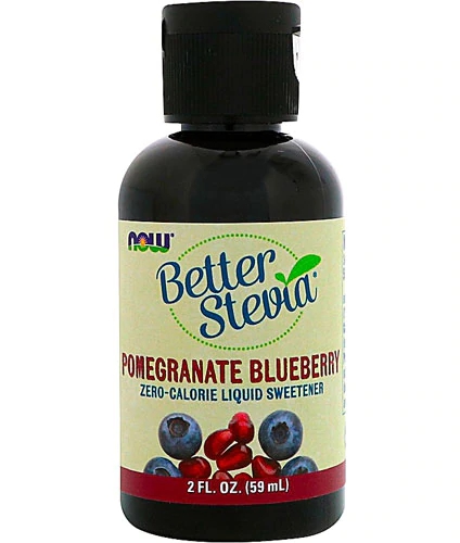 NOW Foods BetterStevia ® Liquid Sweetener Pomegranate Blueberry -- 2 fl oz