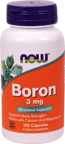 NOW Foods Boron -- 3 mg - 100 Capsules