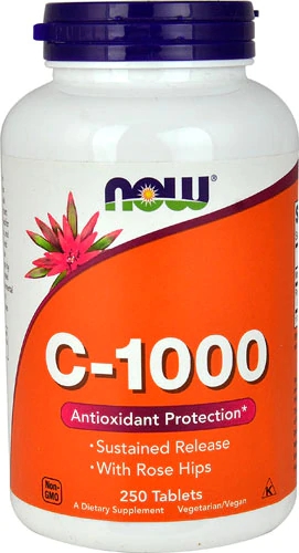 NOW Foods C-1000 -- 250 Tablets