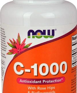 NOW Foods C-1000 with Rose Hips & Bioflavonoids -- 100 Tablets