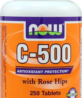 NOW Foods C-500 with Rose Hips -- 250 Tablets