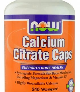 NOW Foods Calcium Citrate Caps -- 240 Vcaps®