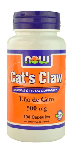 NOW Foods Cat's Claw -- 500 mg - 100 Veg Capsules