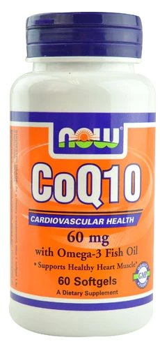 NOW Foods CoQ10 -- 60 mg - 60 Softgels