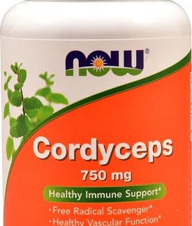 NOW Foods Cordyceps -- 750 mg - 90 Veg Capsules
