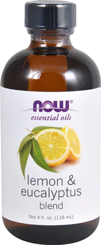 NOW Foods Essential Oils Lemon & Eucalyptus Oil Blend -- 4 fl oz
